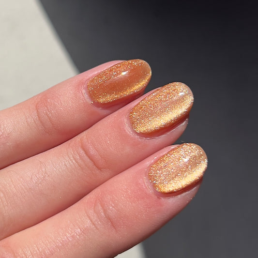 Amber Magnetic cat eye gel polish (#155)