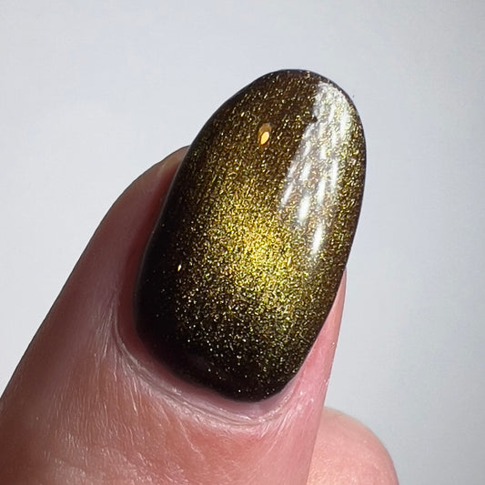 Gold Magnetic Gel Polish (#111)