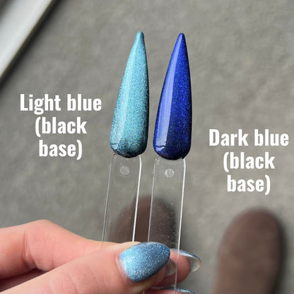 Dark Blue Magnetic cat eye gel polish (#119)