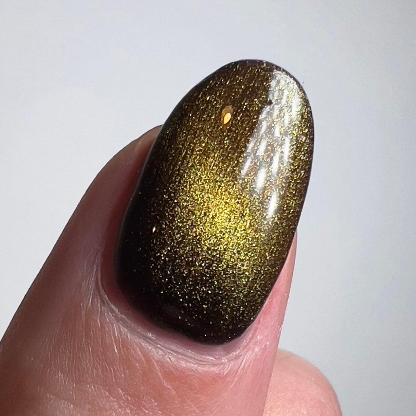 Gold Magnetic cat eye gel polish (#111)