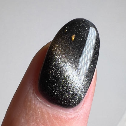 Silver Magnetic cat eye gel polish (#108)