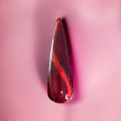 Red Magnetic cat eye gel polish (#123)