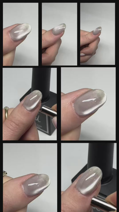 ULTRA FINE Silver Mirror Magnetic Gel Polish (#162)